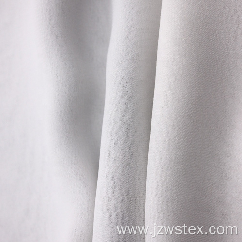 100% Polyester Plain Dyed Bulk Chiffon Fabric